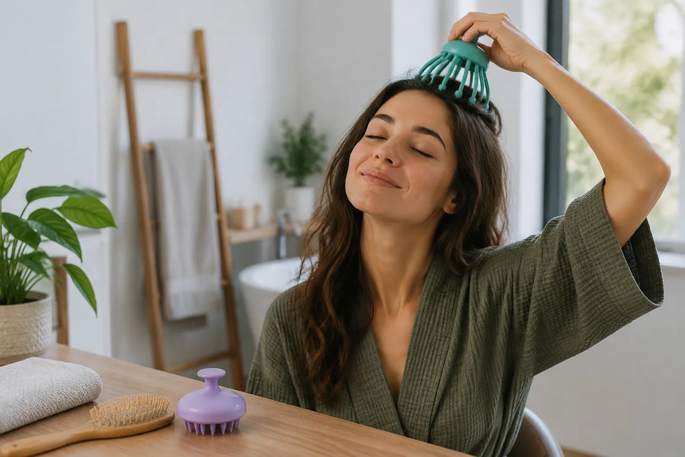 Scalp massagers: how to choose and use one