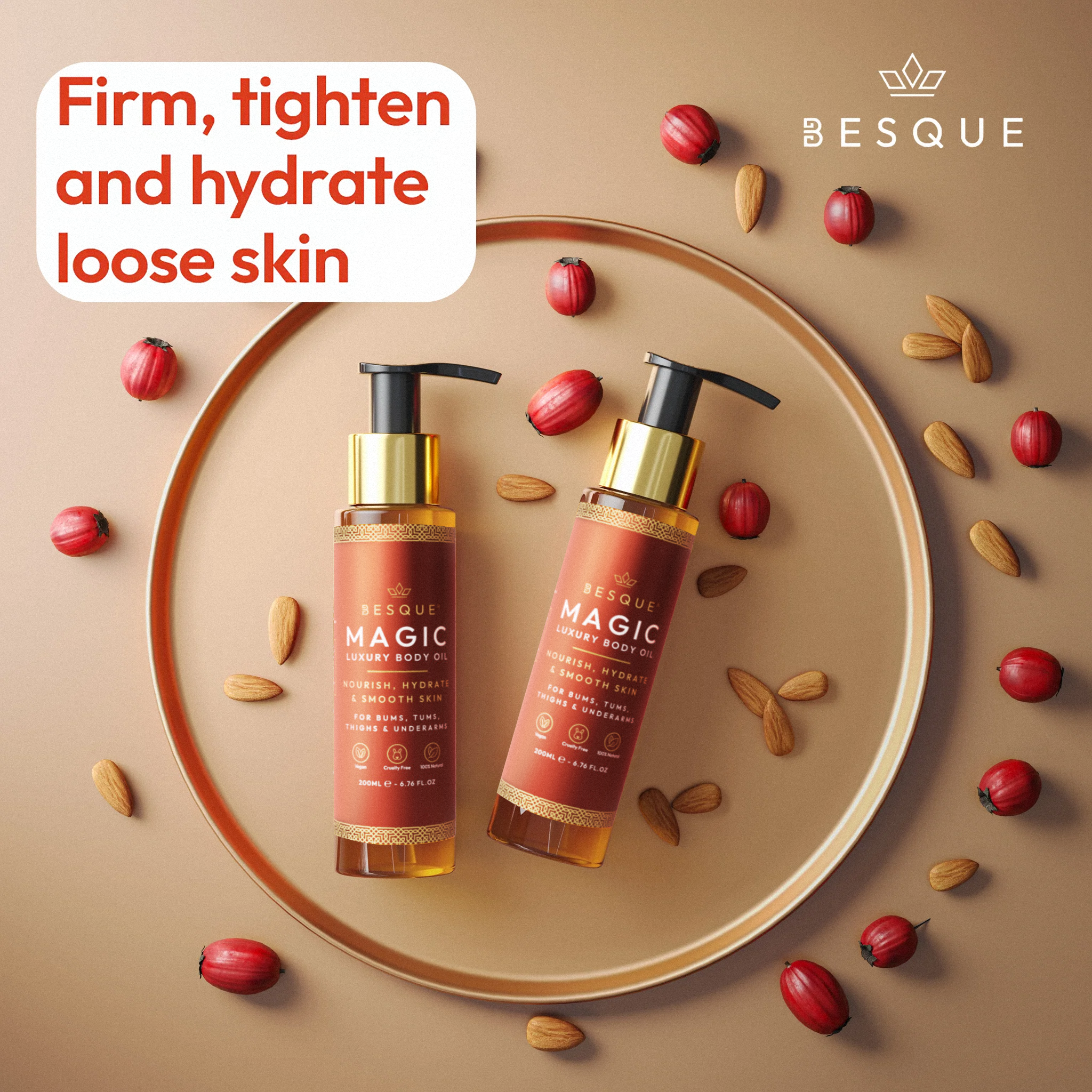 Besque® Magic Body Oil XL - 200ml